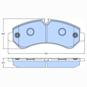 Δισκόφρενα  ZTEC+ για Mercedes